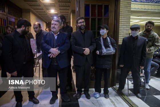 گزارش تصویری | مراسم یادبود درگذشتگان خانواده معاون رئیس‌جمهور