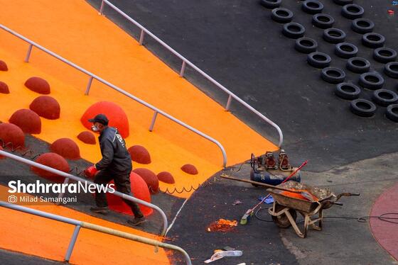 گزارش تصویری | بازدید از آخرین وضعیت پروژه‌های سازمان پارک‌ها و فضای سبز شهرداری مشهد (۱۸ آذر ۱۴۰۴)