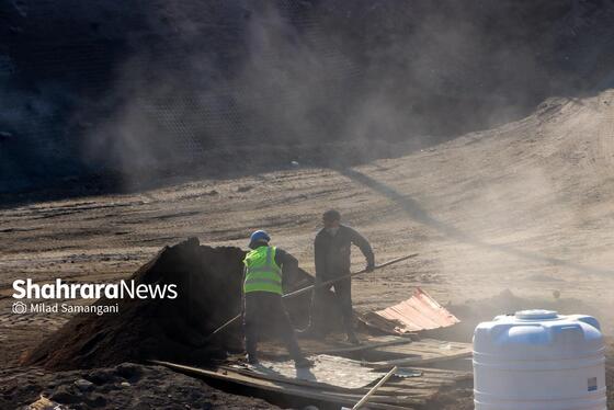 گزارش تصویری | بازدید از آخرین وضعیت پروژه‌های سازمان پارک‌ها و فضای سبز شهرداری مشهد (۱۸ آذر ۱۴۰۴)