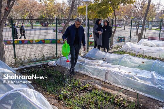 گزارش تصویری | بازدید از آخرین وضعیت پروژه‌های سازمان پارک‌ها و فضای سبز شهرداری مشهد (۱۸ آذر ۱۴۰۴)