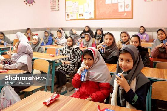 گزارش تصویری | آغاز توزیع شیر در مدارس خراسان رضوی