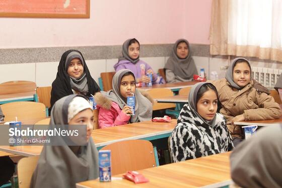 گزارش تصویری | آغاز توزیع شیر در مدارس خراسان رضوی