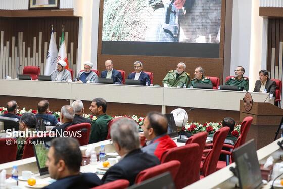 گزارش تصویری | آیین افتتاح ۲۸۲ پروژه‌ آبرسانی به ۱۷۷ روستای استان خراسان رضوی، در مشهد (۱۹ آذر ۱۴۰۴)