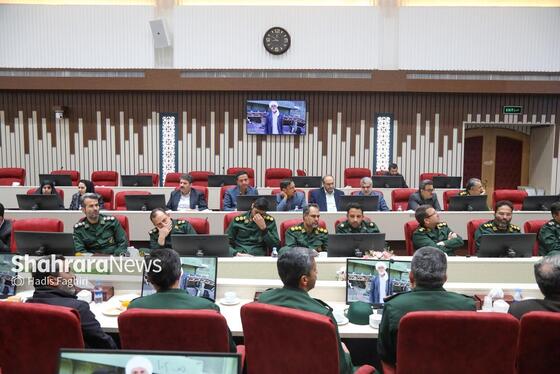 گزارش تصویری | آیین افتتاح ۲۸۲ پروژه‌ آبرسانی به ۱۷۷ روستای استان خراسان رضوی، در مشهد (۱۹ آذر ۱۴۰۴)