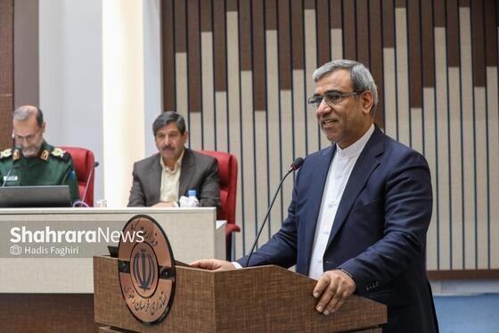 گزارش تصویری | آیین افتتاح ۲۸۲ پروژه‌ آبرسانی به ۱۷۷ روستای استان خراسان رضوی، در مشهد (۱۹ آذر ۱۴۰۴)