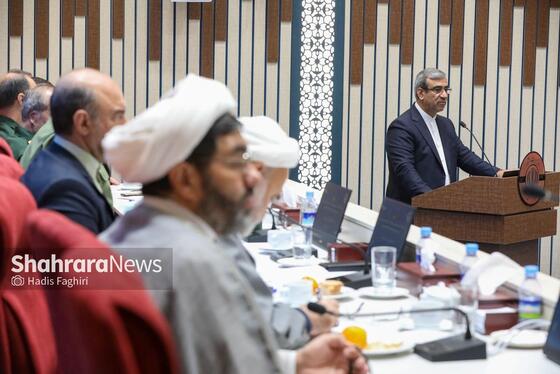 گزارش تصویری | آیین افتتاح ۲۸۲ پروژه‌ آبرسانی به ۱۷۷ روستای استان خراسان رضوی، در مشهد (۱۹ آذر ۱۴۰۴)