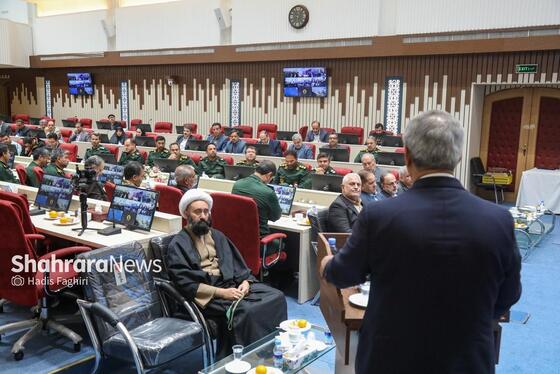 گزارش تصویری | آیین افتتاح ۲۸۲ پروژه‌ آبرسانی به ۱۷۷ روستای استان خراسان رضوی، در مشهد (۱۹ آذر ۱۴۰۴)