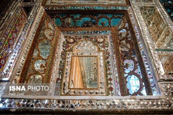 گزارش تصویری | آیینه کاری، هنر جهانی ایرانی