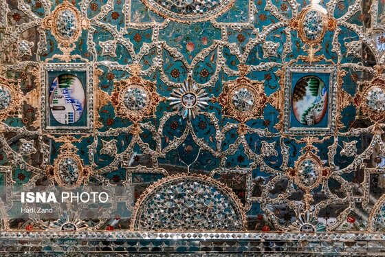 گزارش تصویری | آیینه کاری، هنر جهانی ایرانی