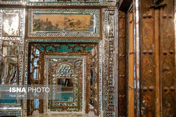 گزارش تصویری | آیینه کاری، هنر جهانی ایرانی