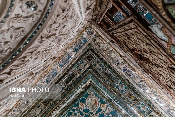 گزارش تصویری | آیینه کاری، هنر جهانی ایرانی