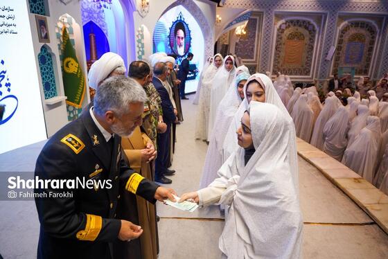 گزارش تصویری | مراسم اختتامیه همایش زوج های جوان ارتش جمهوری اسلامی