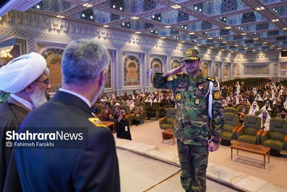 گزارش تصویری | مراسم اختتامیه همایش زوج های جوان ارتش جمهوری اسلامی