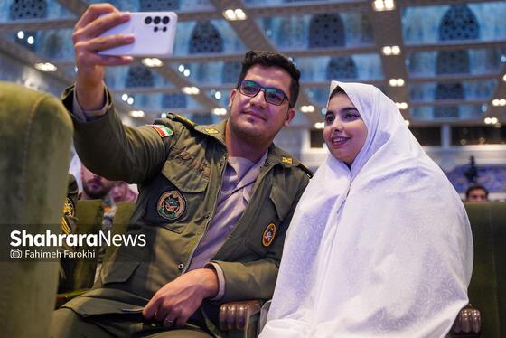 گزارش تصویری | مراسم اختتامیه همایش زوج های جوان ارتش جمهوری اسلامی