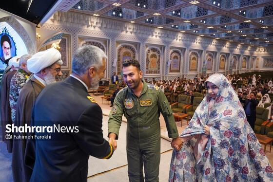 گزارش تصویری | مراسم اختتامیه همایش زوج های جوان ارتش جمهوری اسلامی