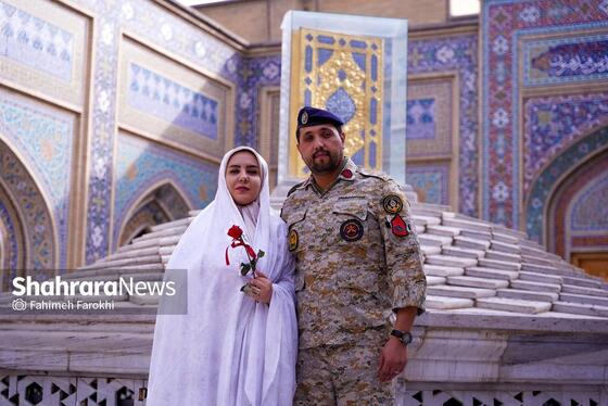 گزارش تصویری | مراسم اختتامیه همایش زوج های جوان ارتش جمهوری اسلامی