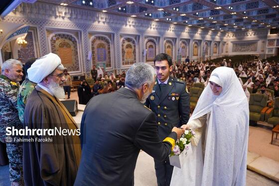گزارش تصویری | مراسم اختتامیه همایش زوج های جوان ارتش جمهوری اسلامی