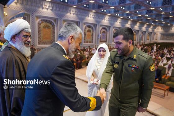 گزارش تصویری | مراسم اختتامیه همایش زوج های جوان ارتش جمهوری اسلامی