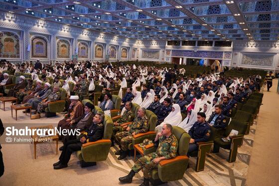 گزارش تصویری | مراسم اختتامیه همایش زوج های جوان ارتش جمهوری اسلامی