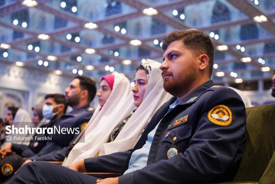 گزارش تصویری | مراسم اختتامیه همایش زوج های جوان ارتش جمهوری اسلامی