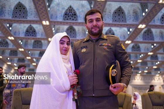 گزارش تصویری | مراسم اختتامیه همایش زوج های جوان ارتش جمهوری اسلامی