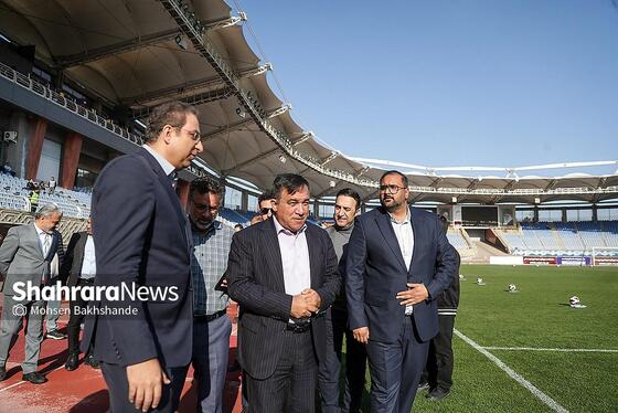 گزارش تصویری | لیگ دسته سوم فوتبال | مسابقه فوتبال ابومسلم ثامن مشهد و صالحین تهران