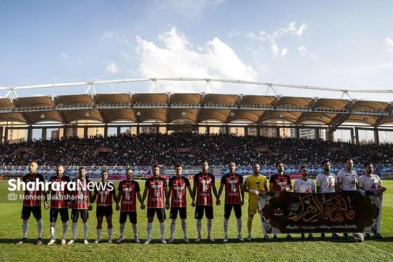 گزارش تصویری | لیگ دسته سوم فوتبال | مسابقه فوتبال ابومسلم ثامن مشهد و صالحین تهران