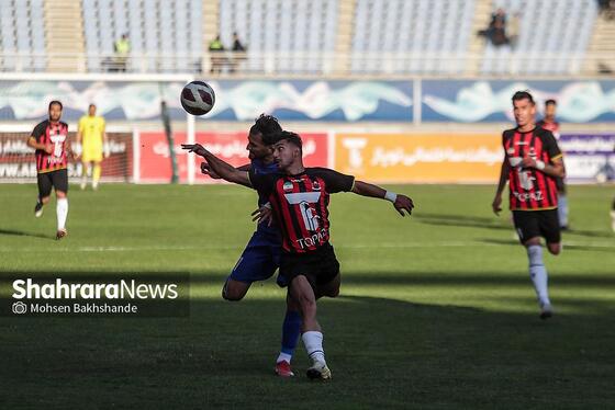 گزارش تصویری | لیگ دسته سوم فوتبال | مسابقه فوتبال ابومسلم ثامن مشهد و صالحین تهران