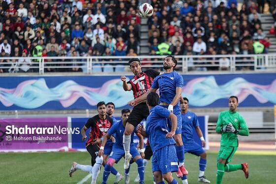 گزارش تصویری | لیگ دسته سوم فوتبال | مسابقه فوتبال ابومسلم ثامن مشهد و صالحین تهران