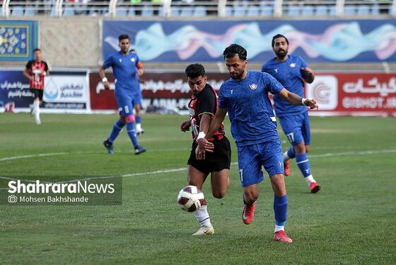 گزارش تصویری | لیگ دسته سوم فوتبال | مسابقه فوتبال ابومسلم ثامن مشهد و صالحین تهران