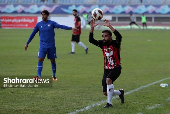 گزارش تصویری | لیگ دسته سوم فوتبال | مسابقه فوتبال ابومسلم ثامن مشهد و صالحین تهران