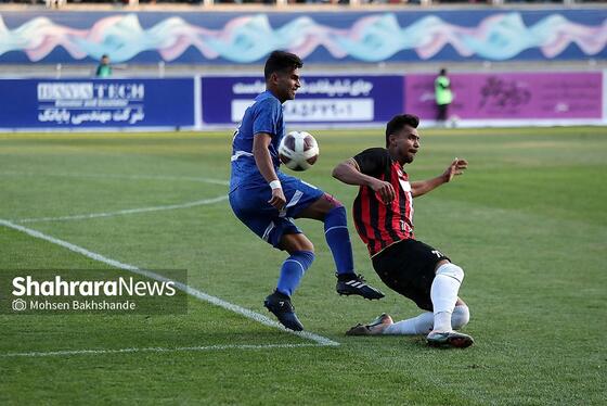 گزارش تصویری | لیگ دسته سوم فوتبال | مسابقه فوتبال ابومسلم ثامن مشهد و صالحین تهران