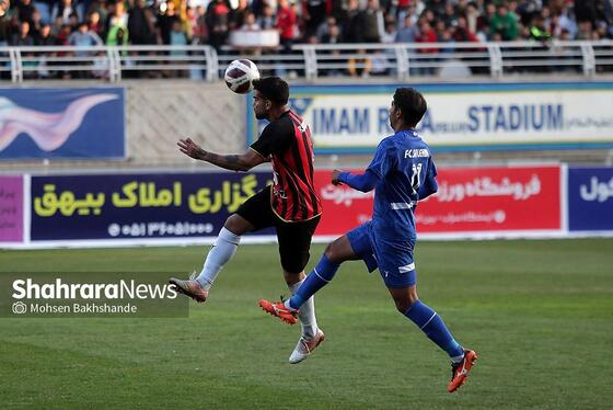 گزارش تصویری | لیگ دسته سوم فوتبال | مسابقه فوتبال ابومسلم ثامن مشهد و صالحین تهران