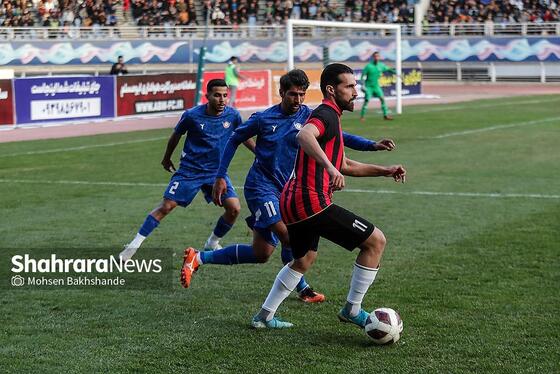 گزارش تصویری | لیگ دسته سوم فوتبال | مسابقه فوتبال ابومسلم ثامن مشهد و صالحین تهران