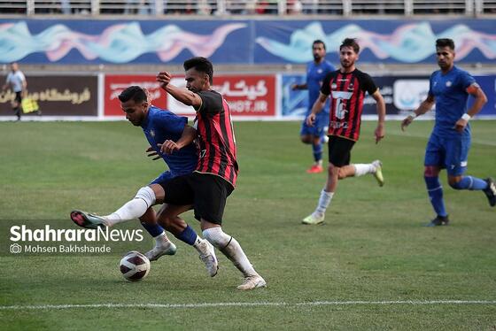 گزارش تصویری | لیگ دسته سوم فوتبال | مسابقه فوتبال ابومسلم ثامن مشهد و صالحین تهران