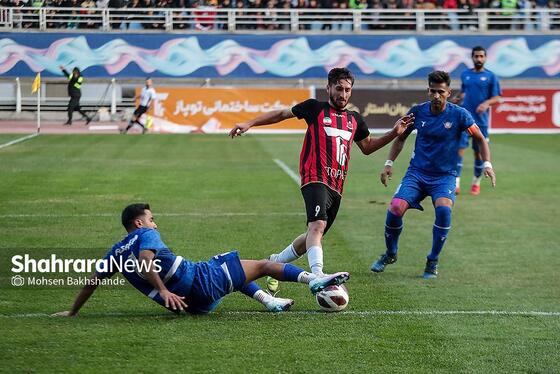 گزارش تصویری | لیگ دسته سوم فوتبال | مسابقه فوتبال ابومسلم ثامن مشهد و صالحین تهران