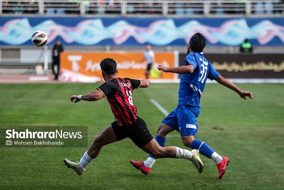 گزارش تصویری | لیگ دسته سوم فوتبال | مسابقه فوتبال ابومسلم ثامن مشهد و صالحین تهران