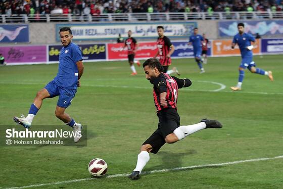 گزارش تصویری | لیگ دسته سوم فوتبال | مسابقه فوتبال ابومسلم ثامن مشهد و صالحین تهران