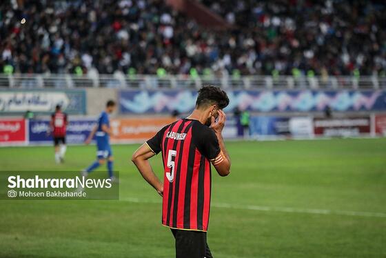 گزارش تصویری | لیگ دسته سوم فوتبال | مسابقه فوتبال ابومسلم ثامن مشهد و صالحین تهران