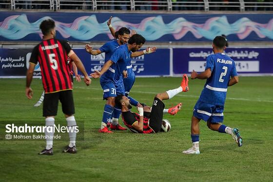 گزارش تصویری | لیگ دسته سوم فوتبال | مسابقه فوتبال ابومسلم ثامن مشهد و صالحین تهران