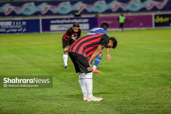 گزارش تصویری | لیگ دسته سوم فوتبال | مسابقه فوتبال ابومسلم ثامن مشهد و صالحین تهران