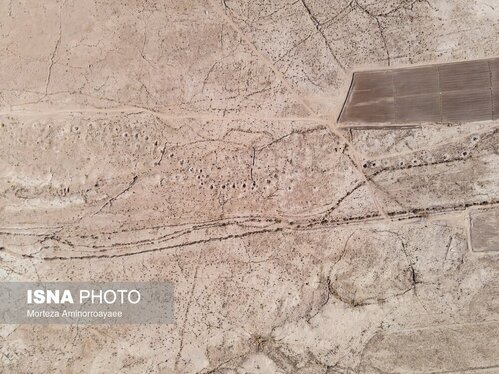 گزارش تصویری | عمیق‌ترین شکاف فرونشست کشور - نیشابور