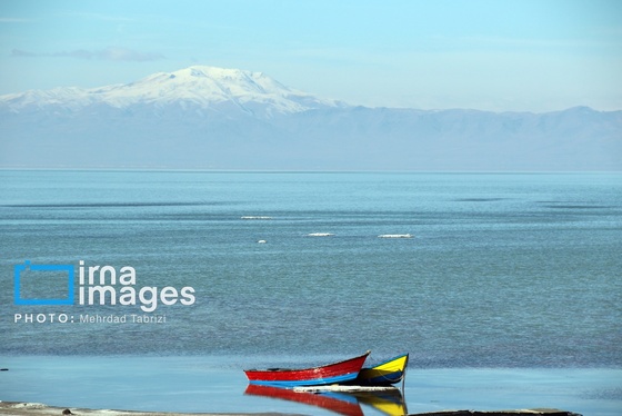 گزارش تصویری | افزایش ۴۰ سانتی تراز دریاچه ارومیه