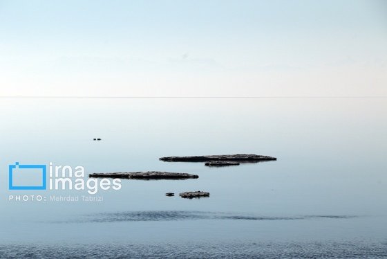 گزارش تصویری | افزایش ۴۰ سانتی تراز دریاچه ارومیه