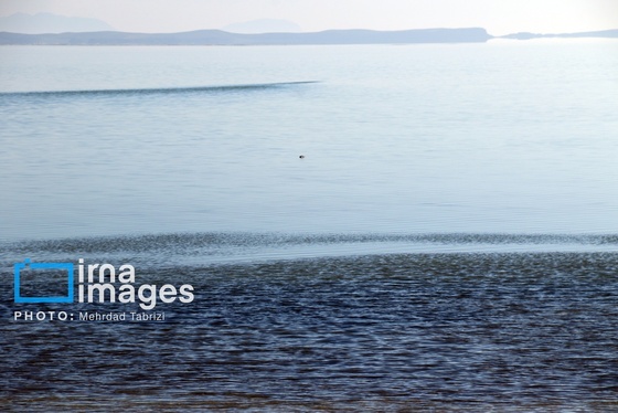 گزارش تصویری | افزایش ۴۰ سانتی تراز دریاچه ارومیه