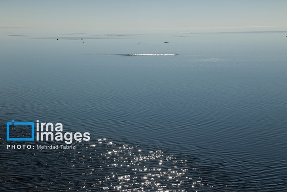 گزارش تصویری | افزایش ۴۰ سانتی تراز دریاچه ارومیه