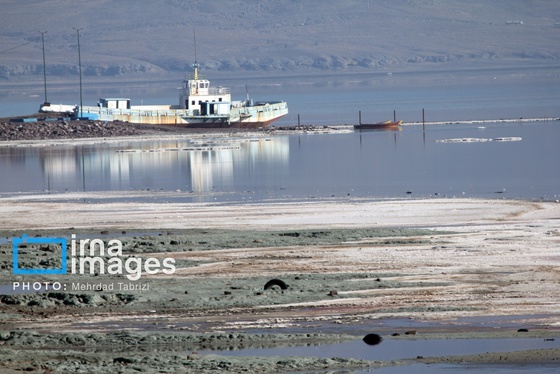 گزارش تصویری | افزایش ۴۰ سانتی تراز دریاچه ارومیه