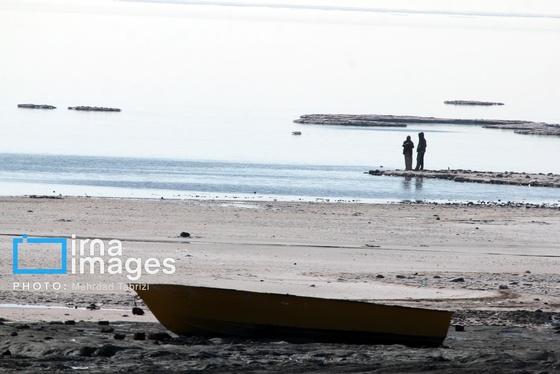 گزارش تصویری | افزایش ۴۰ سانتی تراز دریاچه ارومیه
