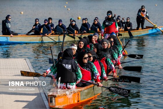 گزارش تصویری | لیگ قایقرانی دراگون‌بوت