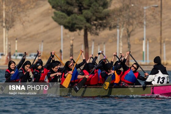 گزارش تصویری | لیگ قایقرانی دراگون‌بوت